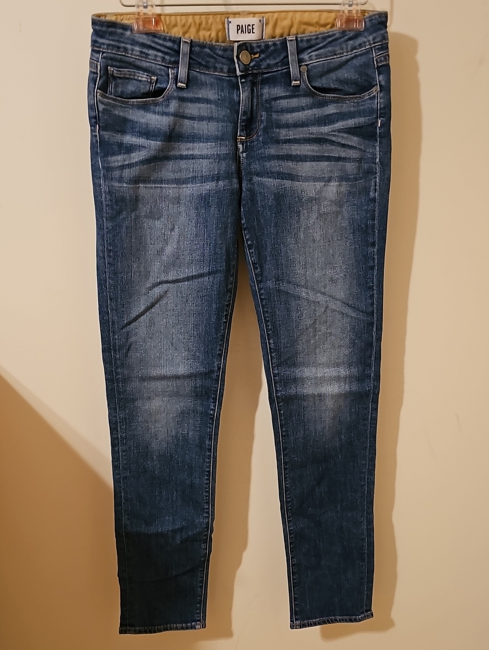 PAIGE Jimmy Jimmy Skinny Size 26 Low Rise Straight Leg Jeans